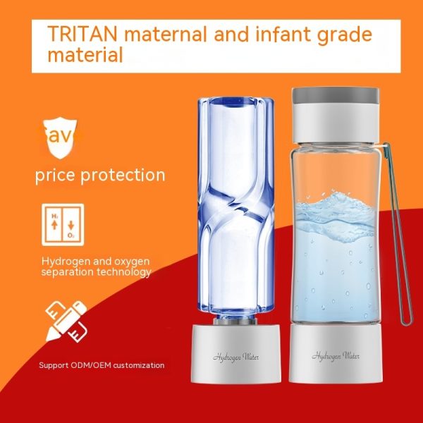 Ionic water. Hydrogen And Oxygen Separation Water Element Ionic